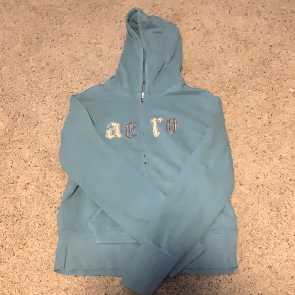 Teal sweater